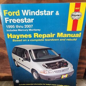 1995-2007 Ford Windstar Freestar Van Mercury Monterey Haynes Repair Manual 36097